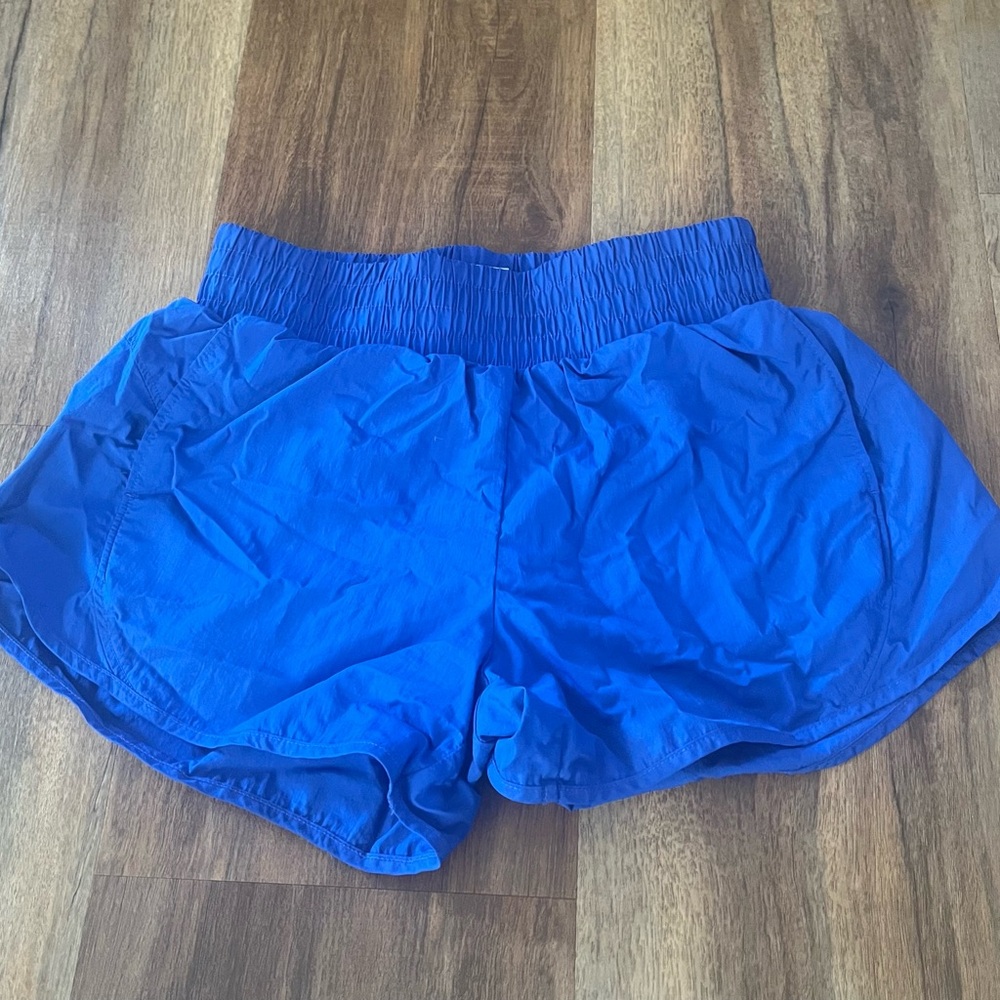 All in Motion Women's Vibrant Blue Athletic Shorts